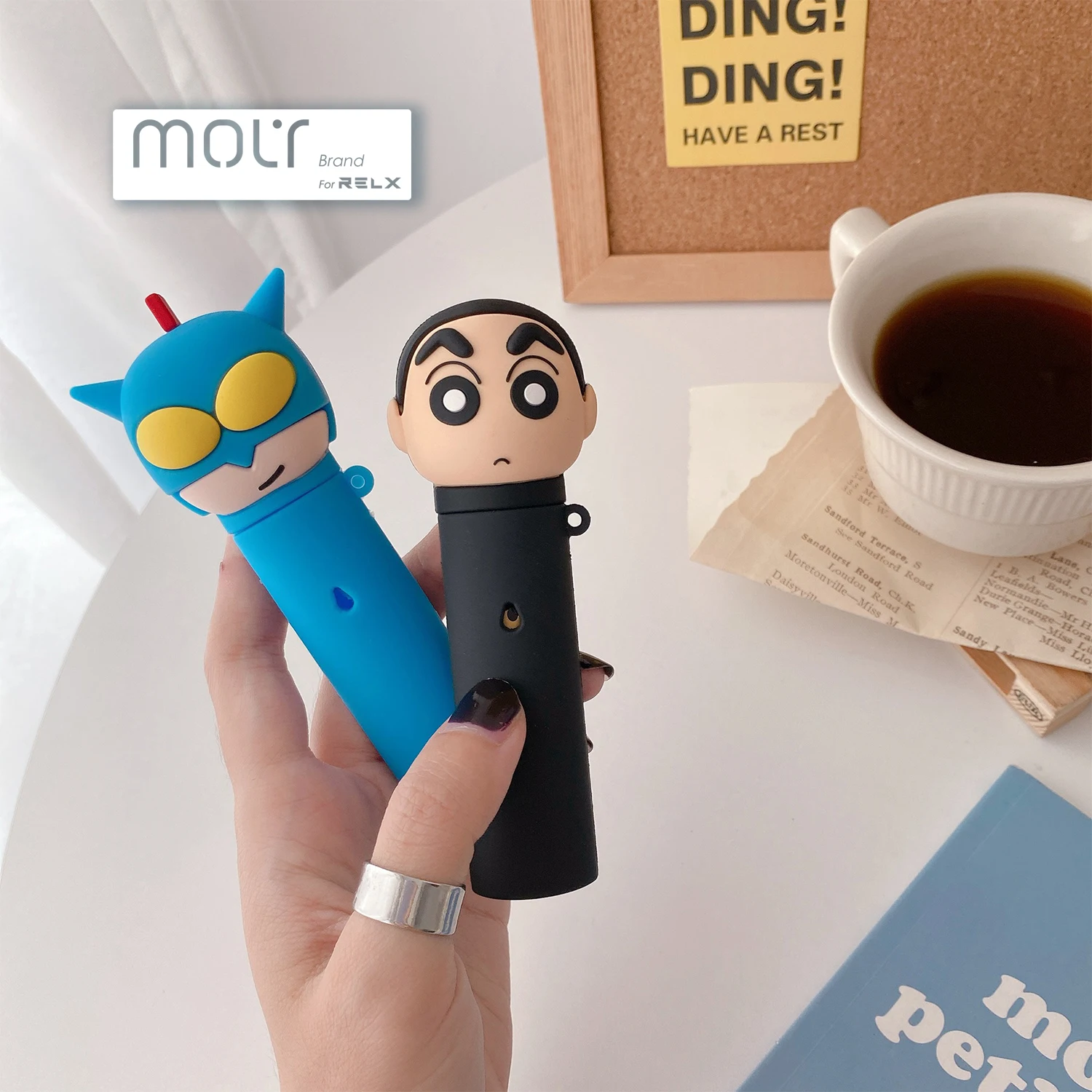 
2021 New Product Relx Cover Vape Case Relx Cartoons Silicone Cover Scratch Resistant Vape Kit Cover For Relx Classic 