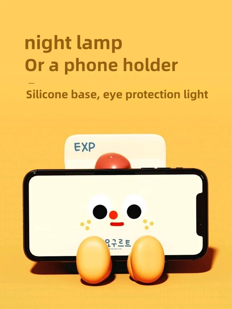 Kwaii 3d Anime Lamp Bedroom Bedside Camping Kitchen Lamp Milk Box LED Night Light For Kids Birthday Gift Toys