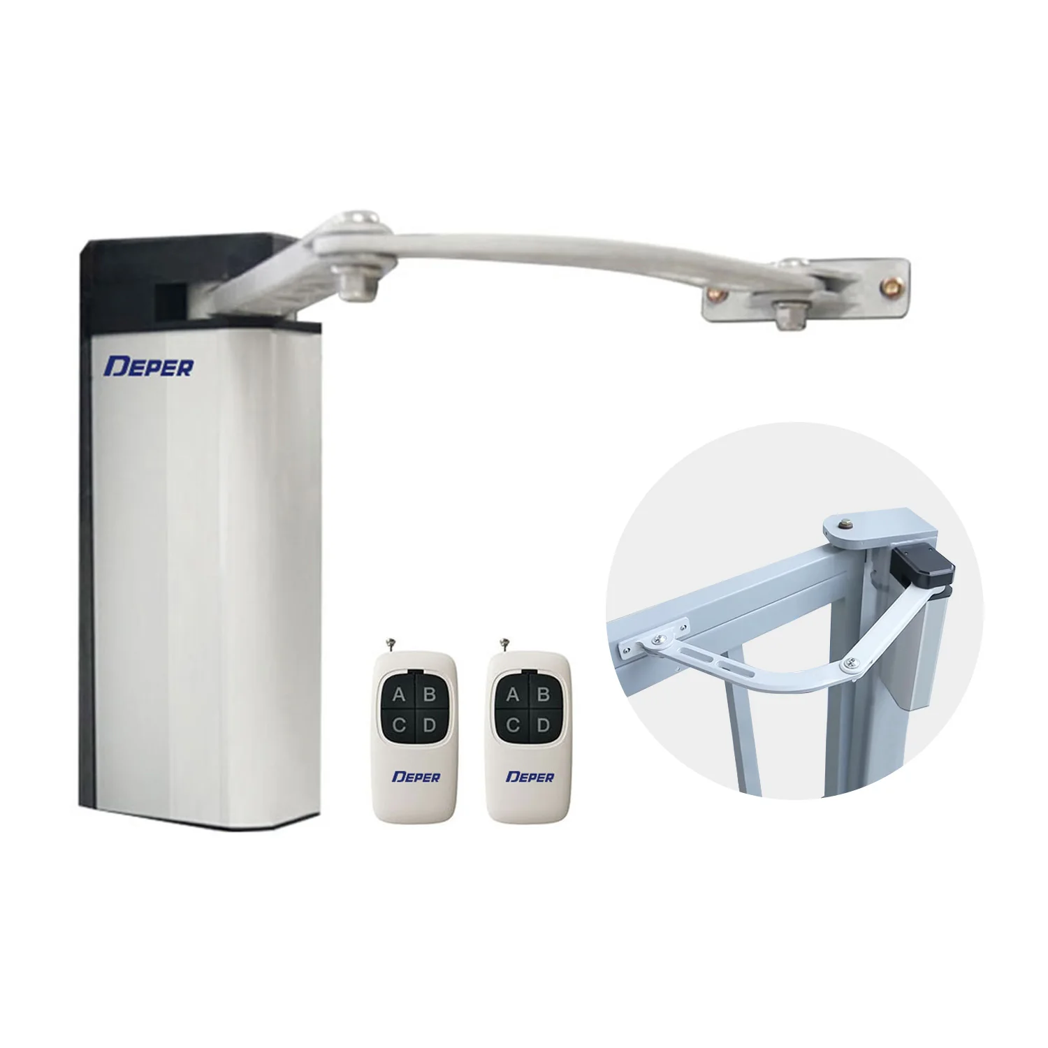 DSW-99 автоматический Электрический поворотный дверной механизм с боковым креплением, нет необходимости в ручном боковом креплении для открывания Гаражных Дверей