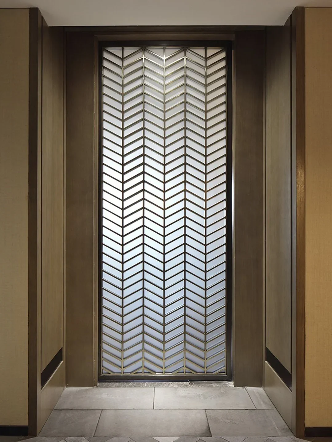 ECT customized Laser Cut Corten Steel Garden Screen Panels metal screen