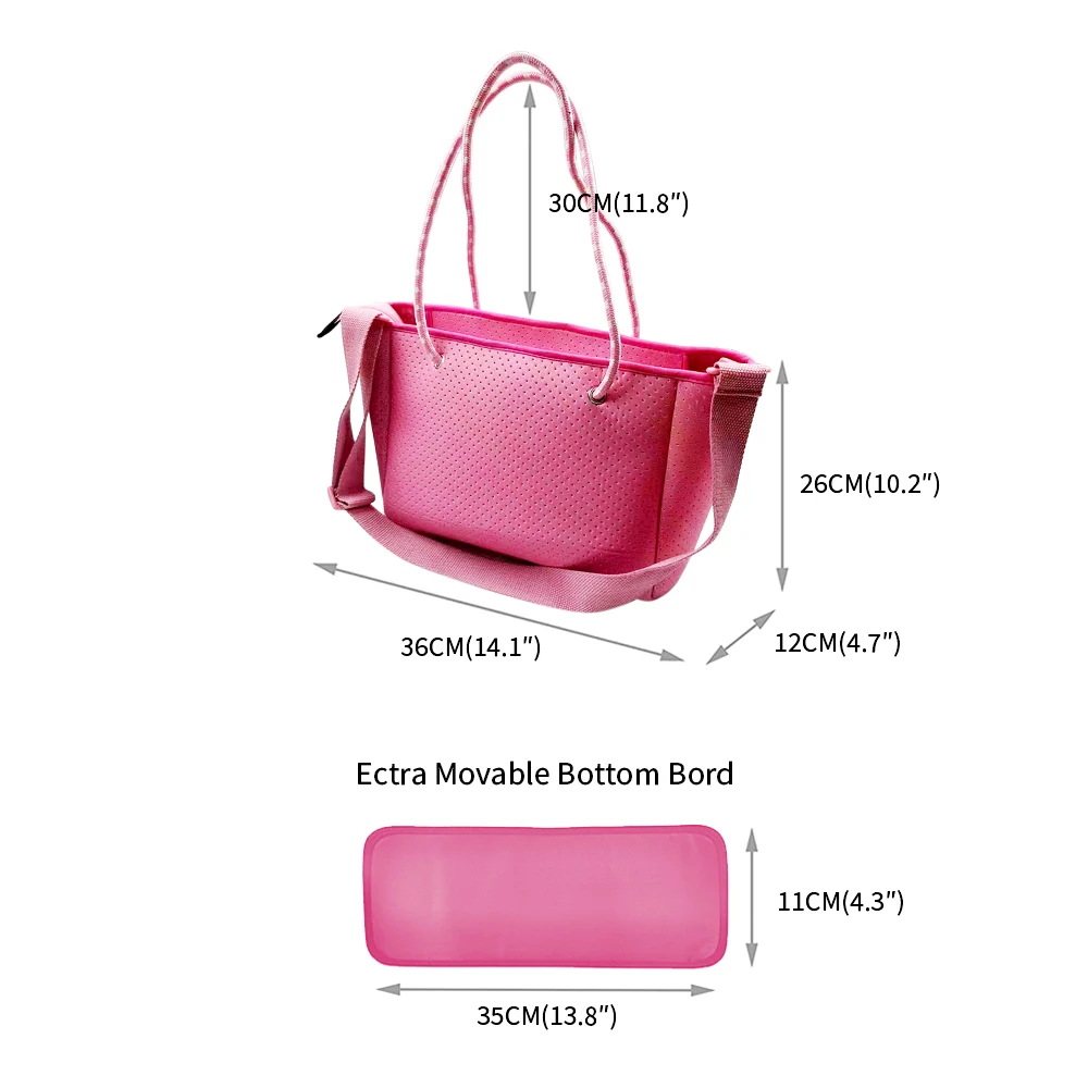 Wholesale Custom Multipurpose Handbags Ladies Shoulder Shopping Bag Beach Bag for Women Neoprene Tote Bag