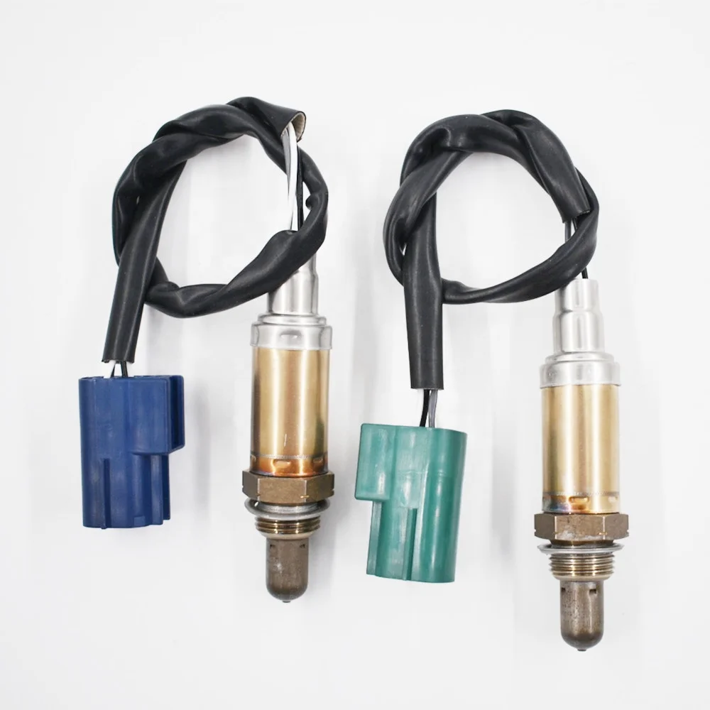 New 2pcs Oxygen O2 Sensor Front Rear For 2002 2003 Nissan Altima Maxima 2.5L 226918U000 226908J010