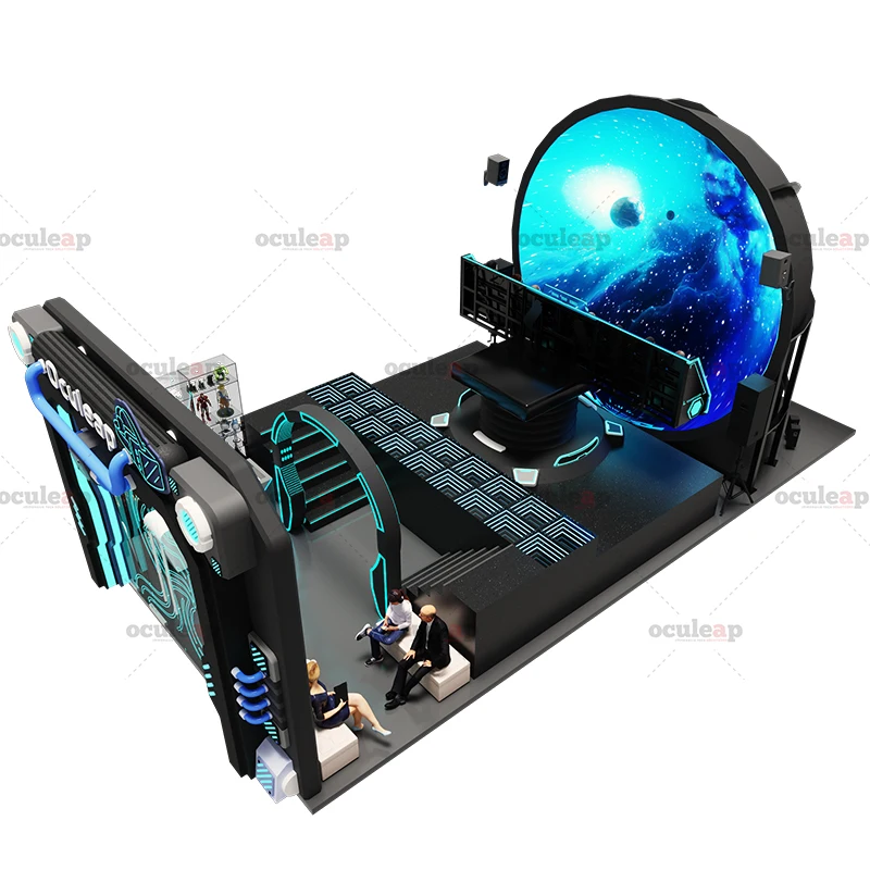 2025 New Flying Cinema Roller Coaster Simulator 3D 4D 5D 6D 7D 9D 12D Dome Cinema Virtual Reality Motion Simulator VR Cinema