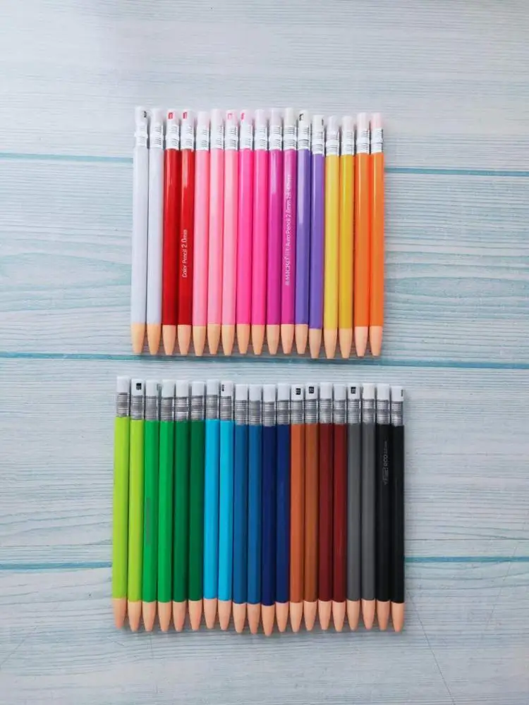 customized color lead refill 2.0 suitable for mechanical pencil 2.0