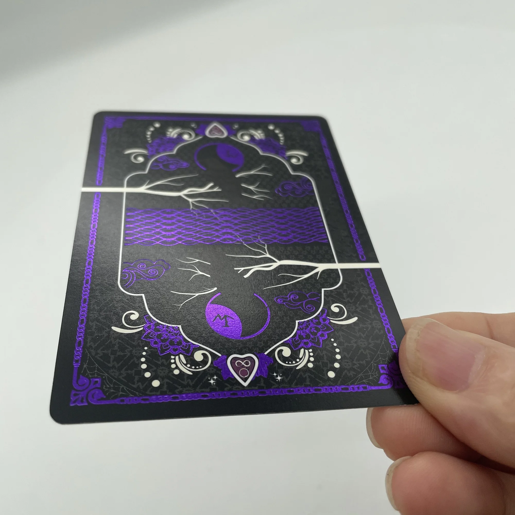 High Quality Create Print Extra Special Holographic Multi Layer Foiling Random Rarities Custom Playing Cards Game