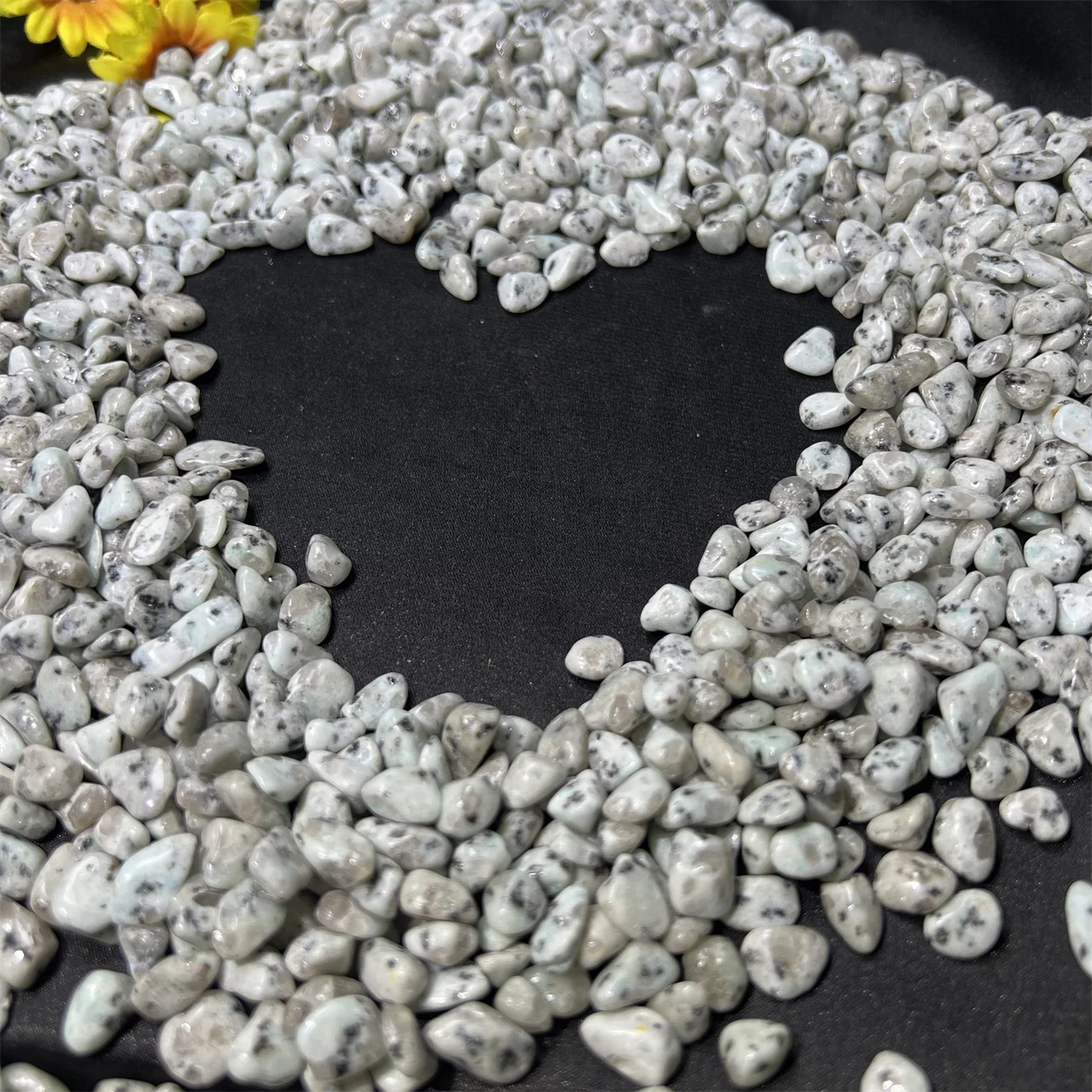 Natural Crystal Gravel Stone Gemstone  Healing Stone Kiwi Jasper Chips