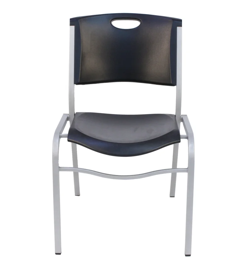Banquet chair stackable steel modern conference chair
