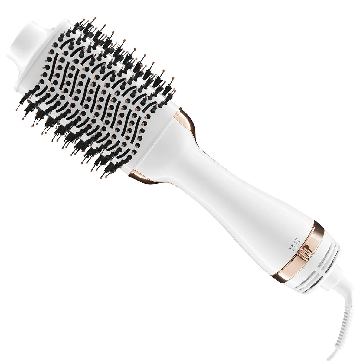 One Step Blow Drying Styler & Volumizer Professional Hair Straightener Comb Hot Air Blow Dryer Brush with EU plug