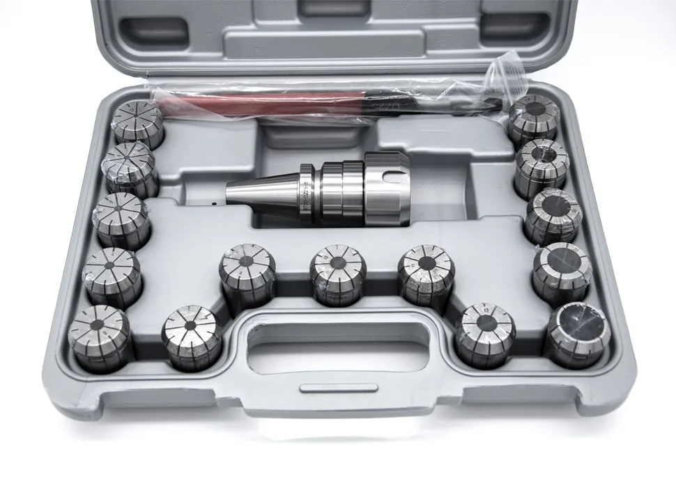 BT30 OZ25 Collet Chuck 17pcs/set BT30 OZ25 Milling Chuck Holder  with 15pcs OZ25 Collet  For clamping tools on milling machines