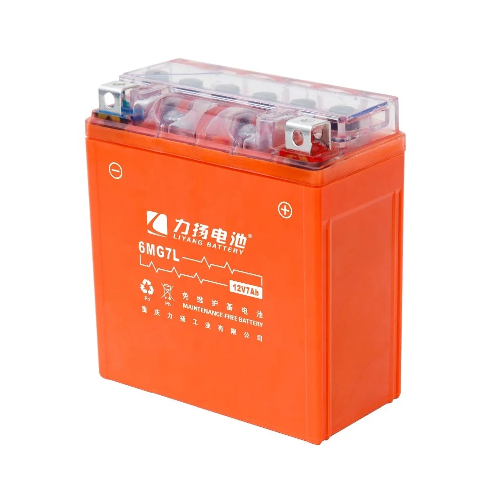 12 v батареи свинцово-кислотная АКБ для мотоциклов, 6MG7L