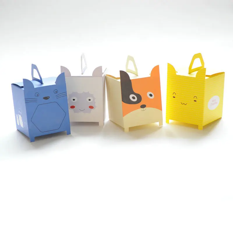 Partycool, оптовая продажа, оригинальная мультяшная коробка для конфет, складная Подарочная коробка для конфет