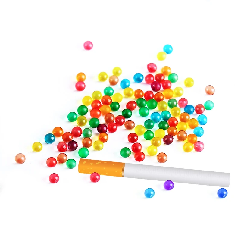 Orange mixed fruit flavor new menthol ball menthol capsules mint beads cig one time cigarette flavors
