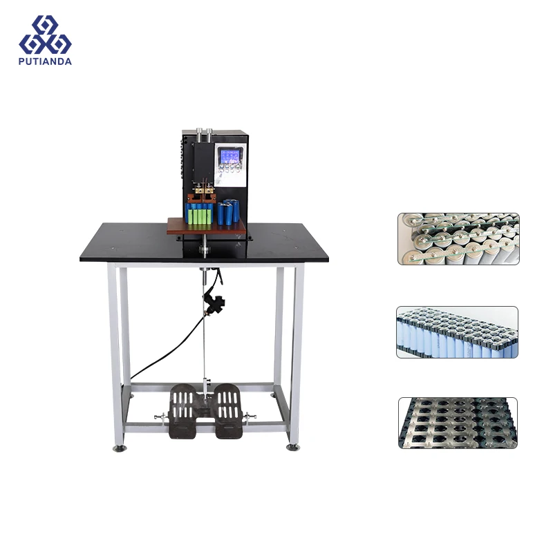 Factory Custom Cnc Spot Welder Automatic 18650 21700 26650 easy operation Tab lithium Battery Spot Welding Machine