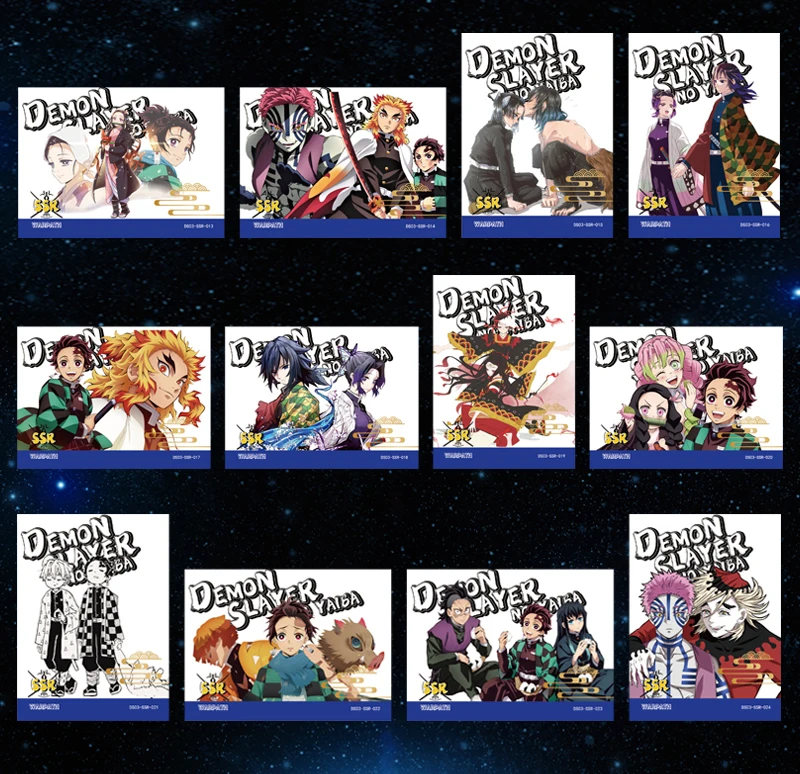 Aikaho Demon Slayer Card Third Single Nezuko Kocho Ninja Anime Peripheral Card