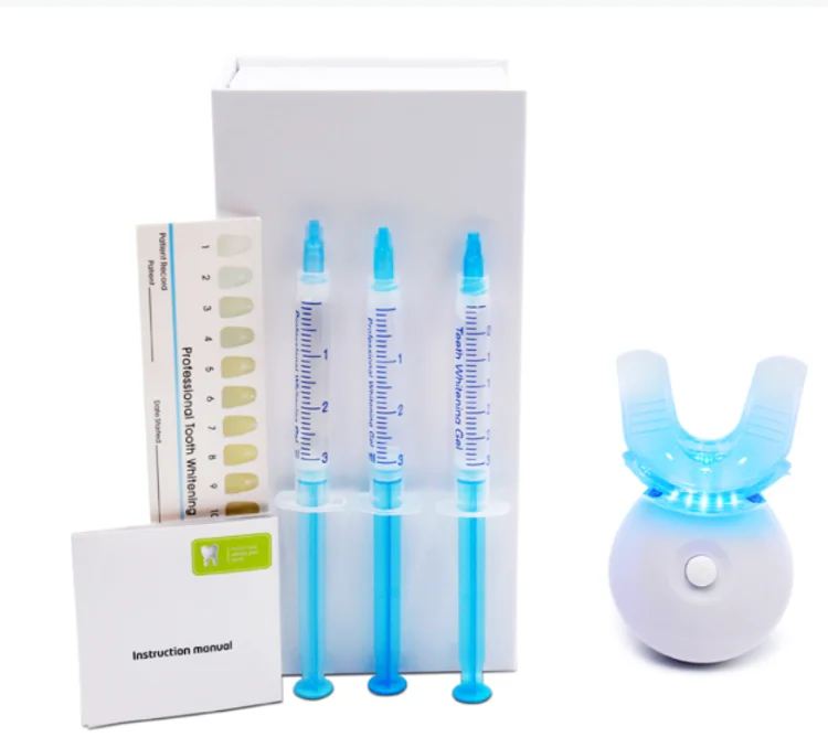 BLUE LED TOOTH BLEACHING ACCELERATOR PAP PLUS FORMULA BEST HOME TEETH WHITENING KIT