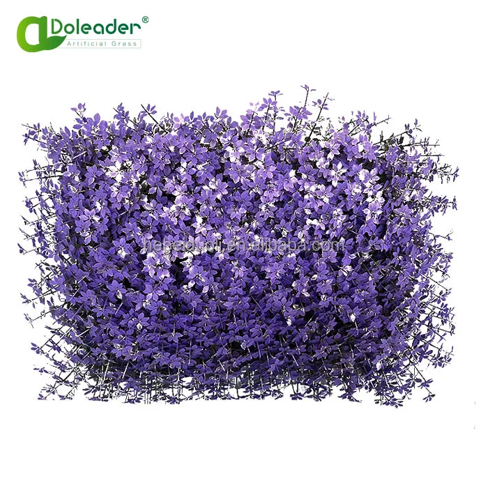 Doleader Simulation Plastic Hanging Green System Artificial Flower Plant Backdrops Wall for Sale