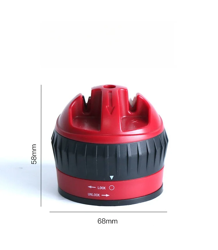 Fashion Kitchen Home Portable Suction Ouble-Groove Dual-Purpose Knife Sharpener