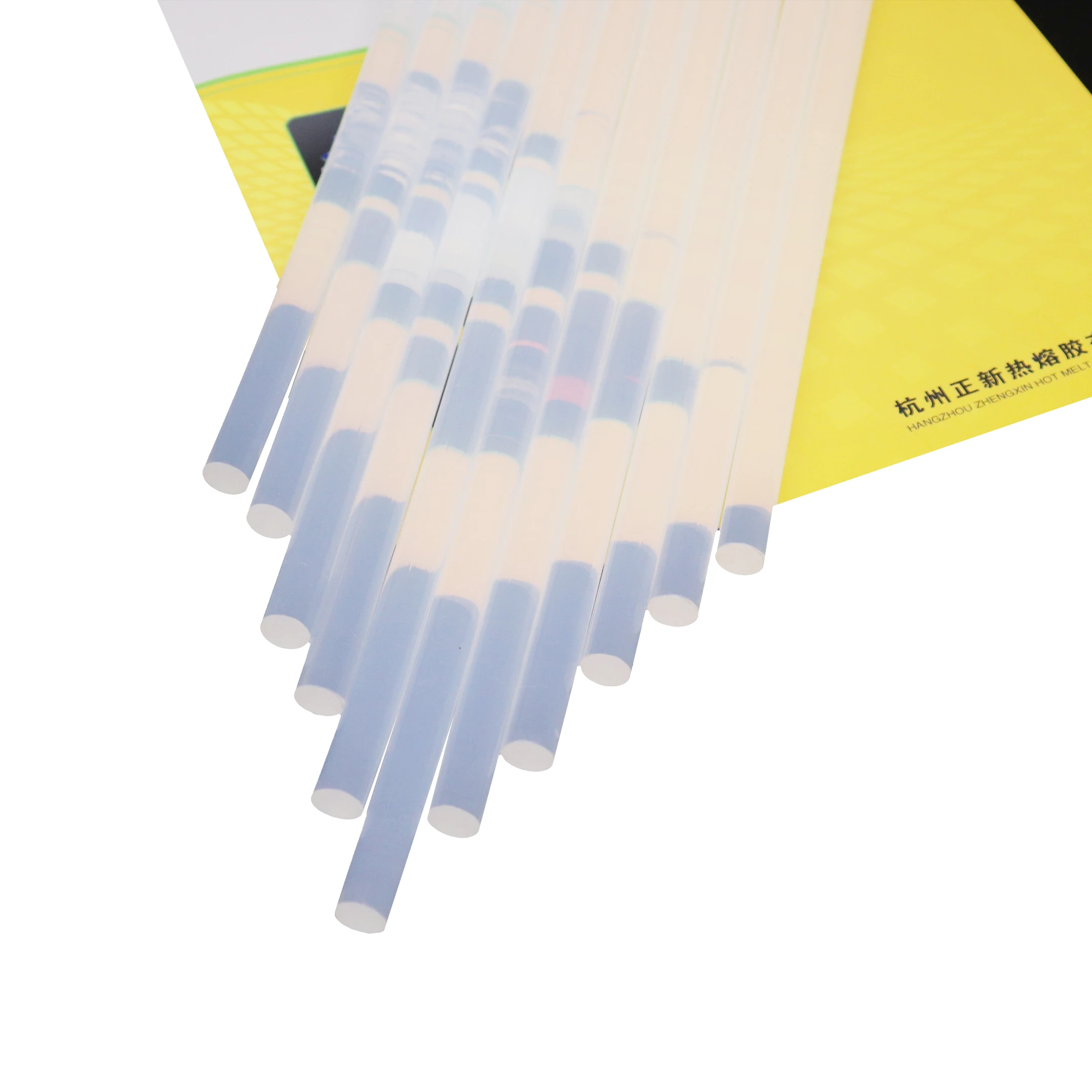 Factory Good Quality Transparent 7mm/11mm Silicone Hot Melt Glue Sticks For Electric Glue Gun