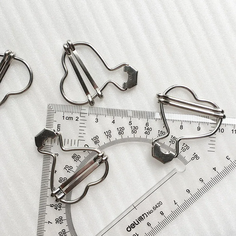 Elegant Garment Accessories Pure Copper Suspender Buckle for overalls