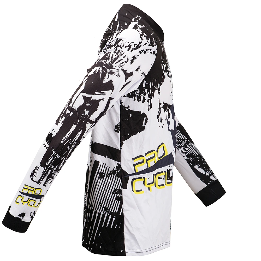 Pro Team Cycling Jersey Men MX Motocross DH Cycling Jersey Men Bike Downhill Racing Clothes Riding Shirts