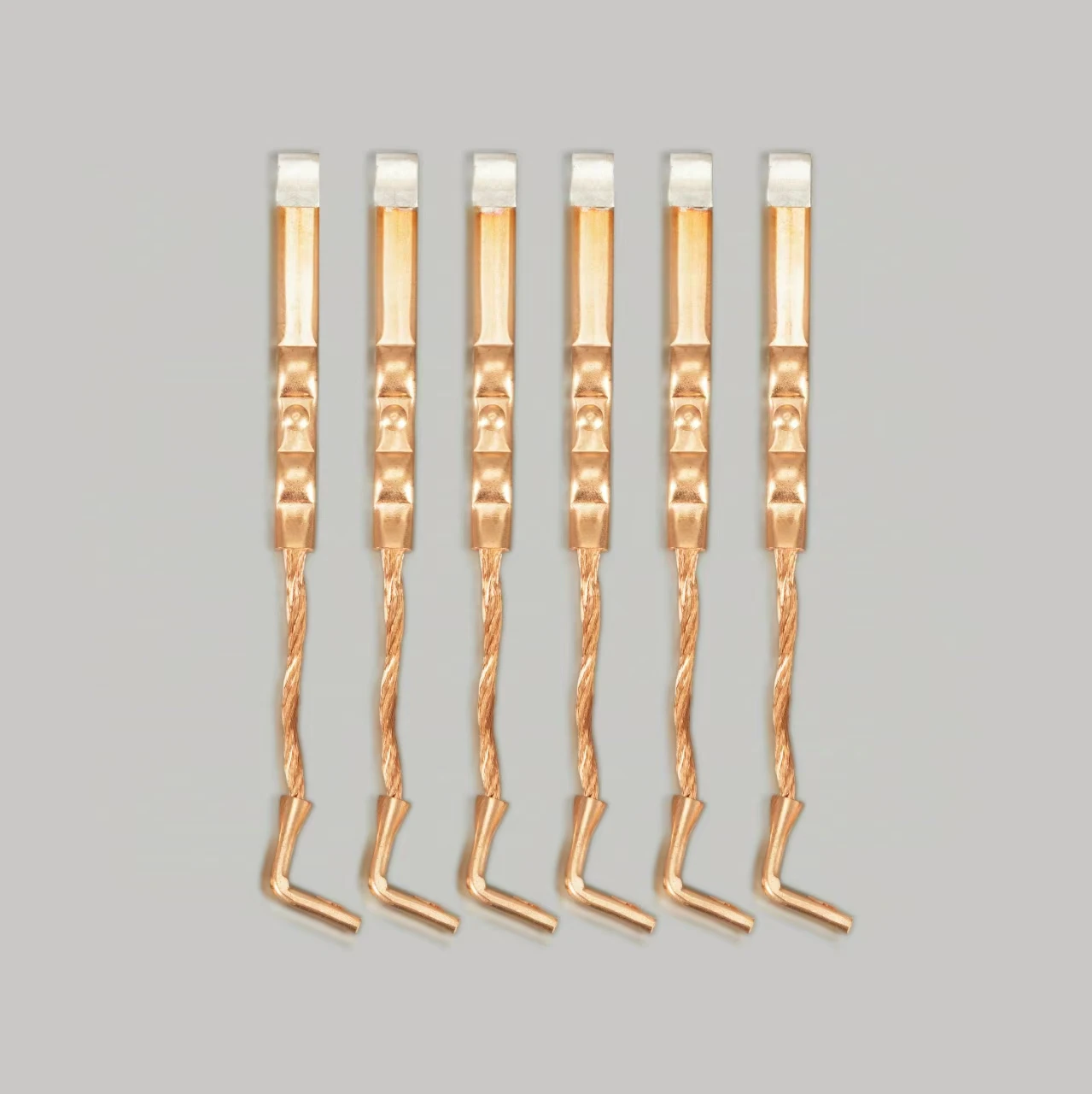 GE 8860749G1 Electrical contact assembly Copper Braided Shunt with Fine Silver Contacts locomotive contact