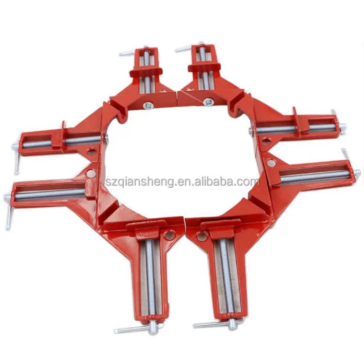 90 degree Right angle Clamp DIY glass fish tank picture frame clip woodworking photo frame clip