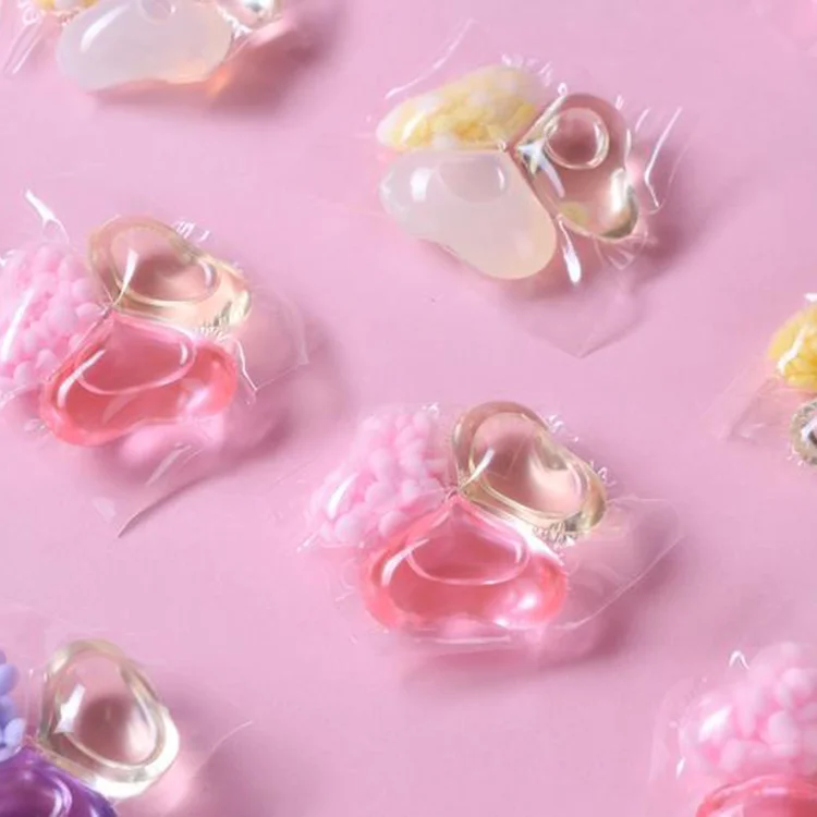 Wholesale Custom Plastic Packaging Bag Machine Wash Lasting Fragrance Detergent Pods Laundry