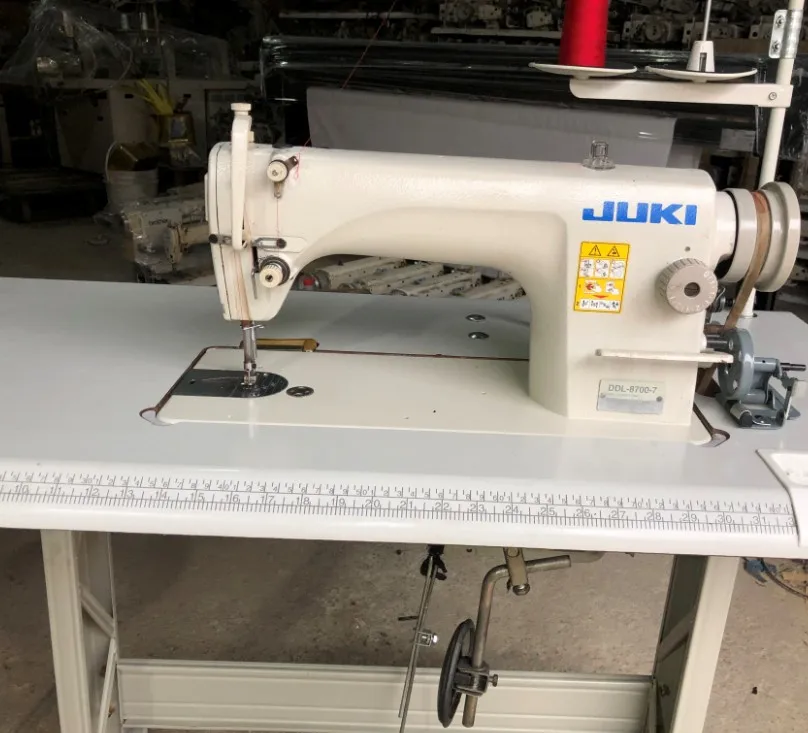 
JUKI-8700 Good condition used single needle lockstitch industrial sewing machine 