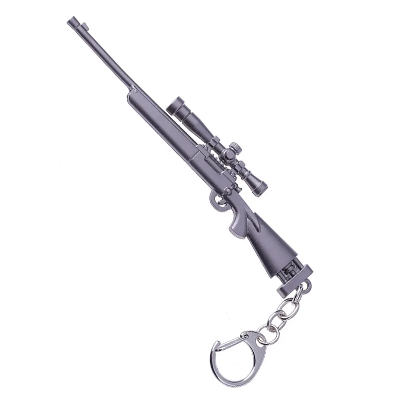 
Shtone Custom Design Metal M24 3D Keychain Promotional Souvenir Gifts High Quality PUBG Game Keyring 