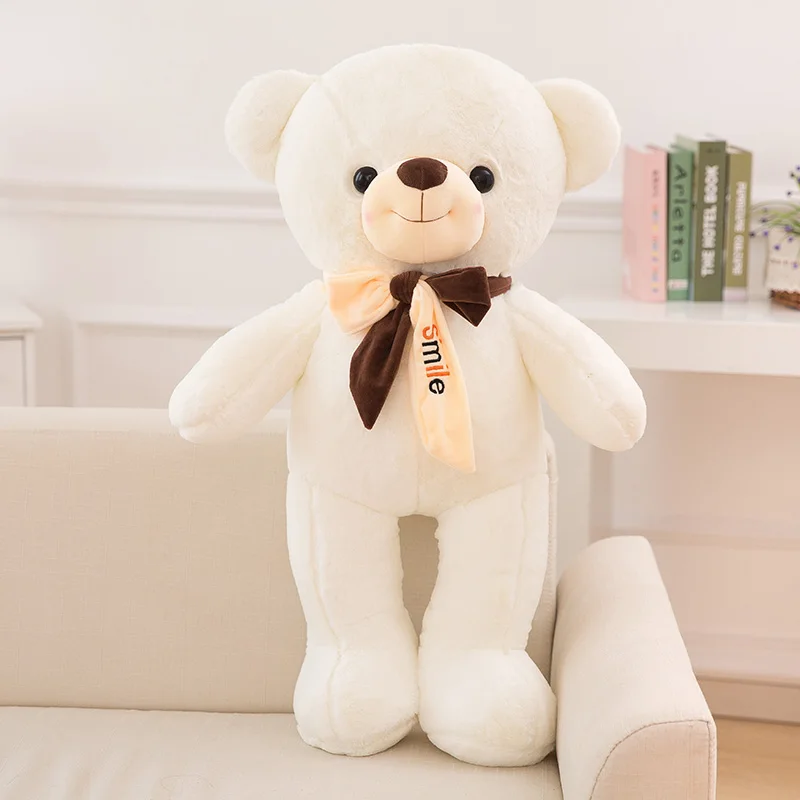 Hot sale custom big size  gift baby cute stuffed soft plush cartoon teddy bear doll toys