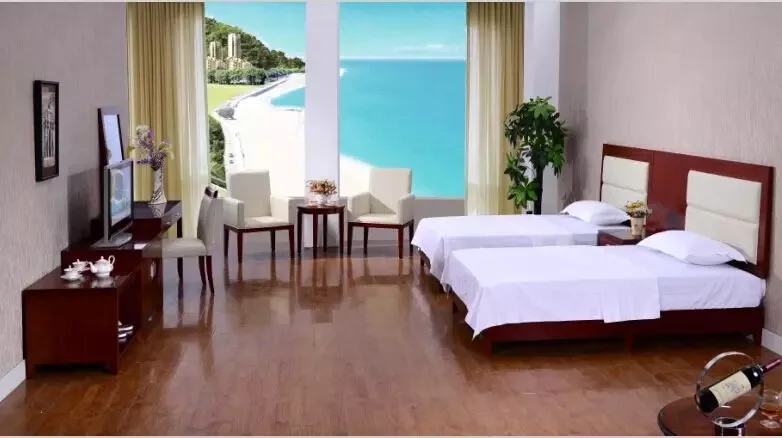 Popular Commercial Hotel Bedroom Furniture Twin Bed Single Bed