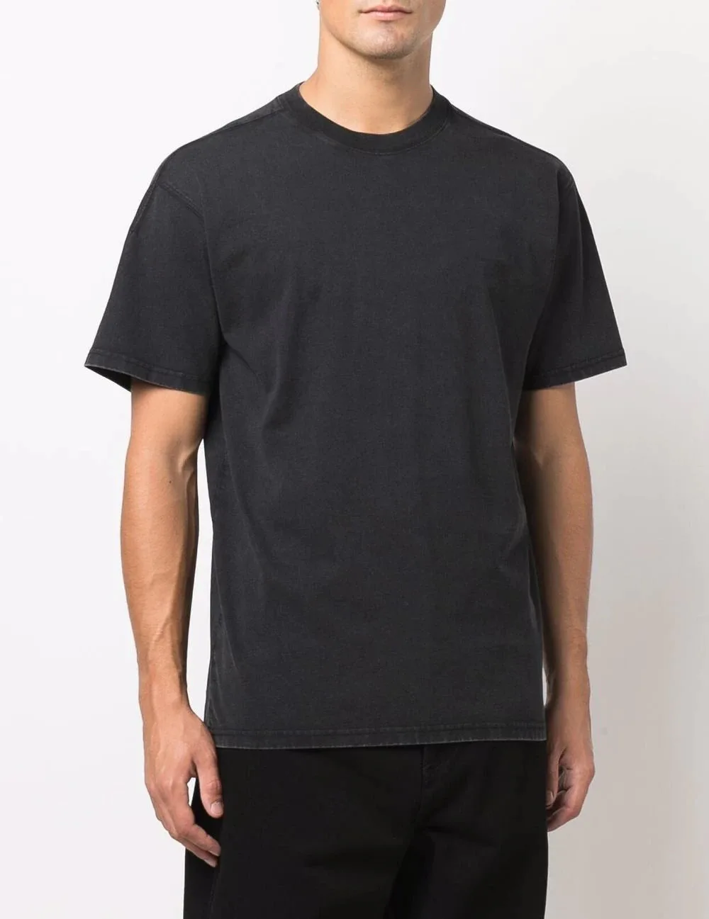 custom mens black oversiz t shirt vintage designer tee black wash t-shirt custom t shirts your own brand