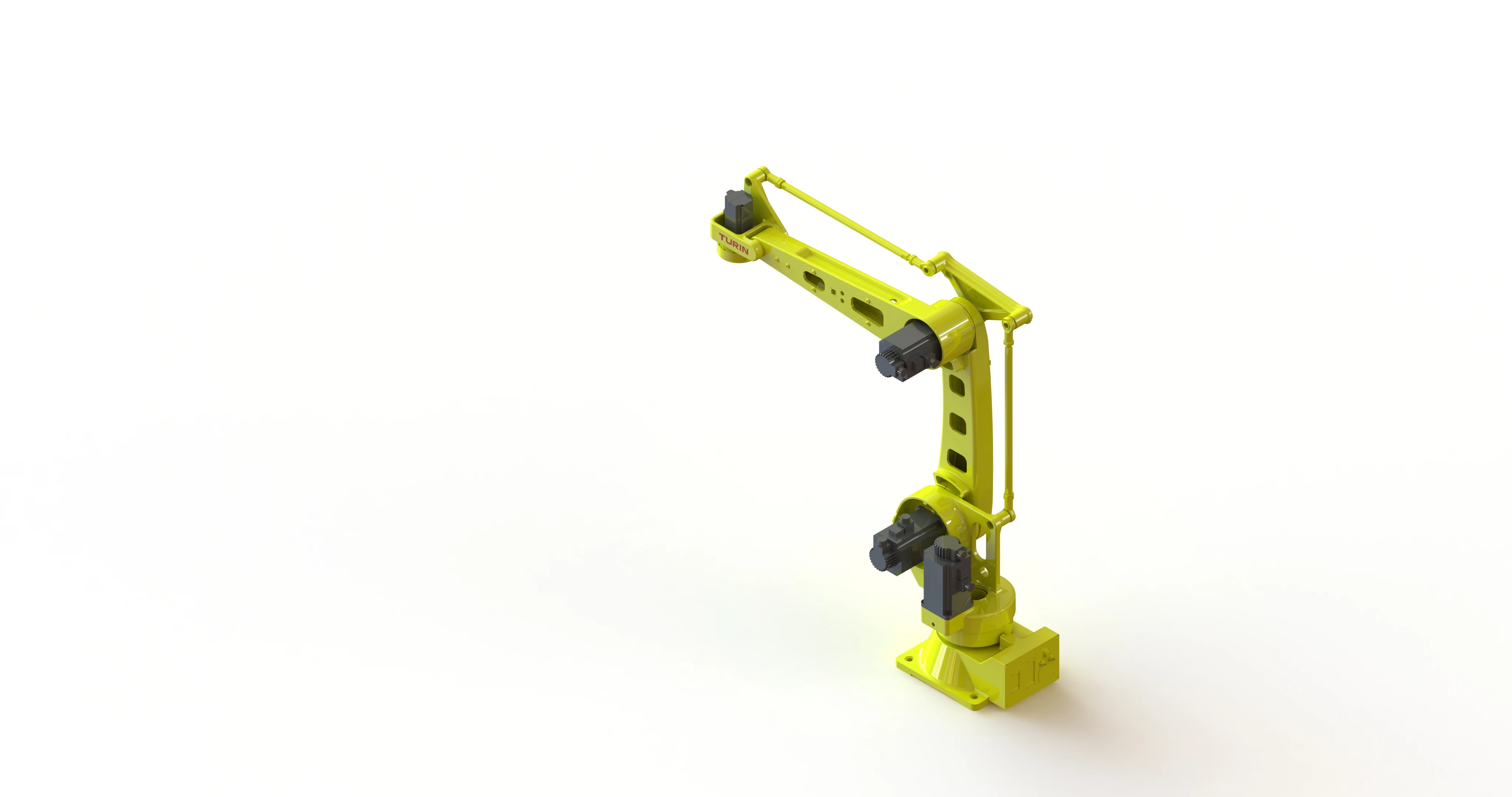 Intelligent pick and place digital manufacturing 4-axis arm working radius 1840mm industrial robot