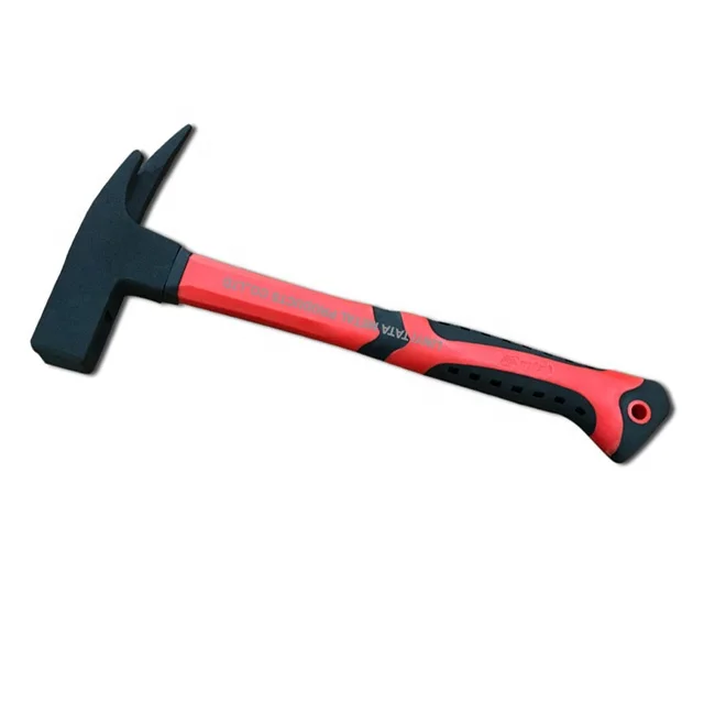 Hammer factory wholesale forged roofing hammer magnet on head fiberglass handle