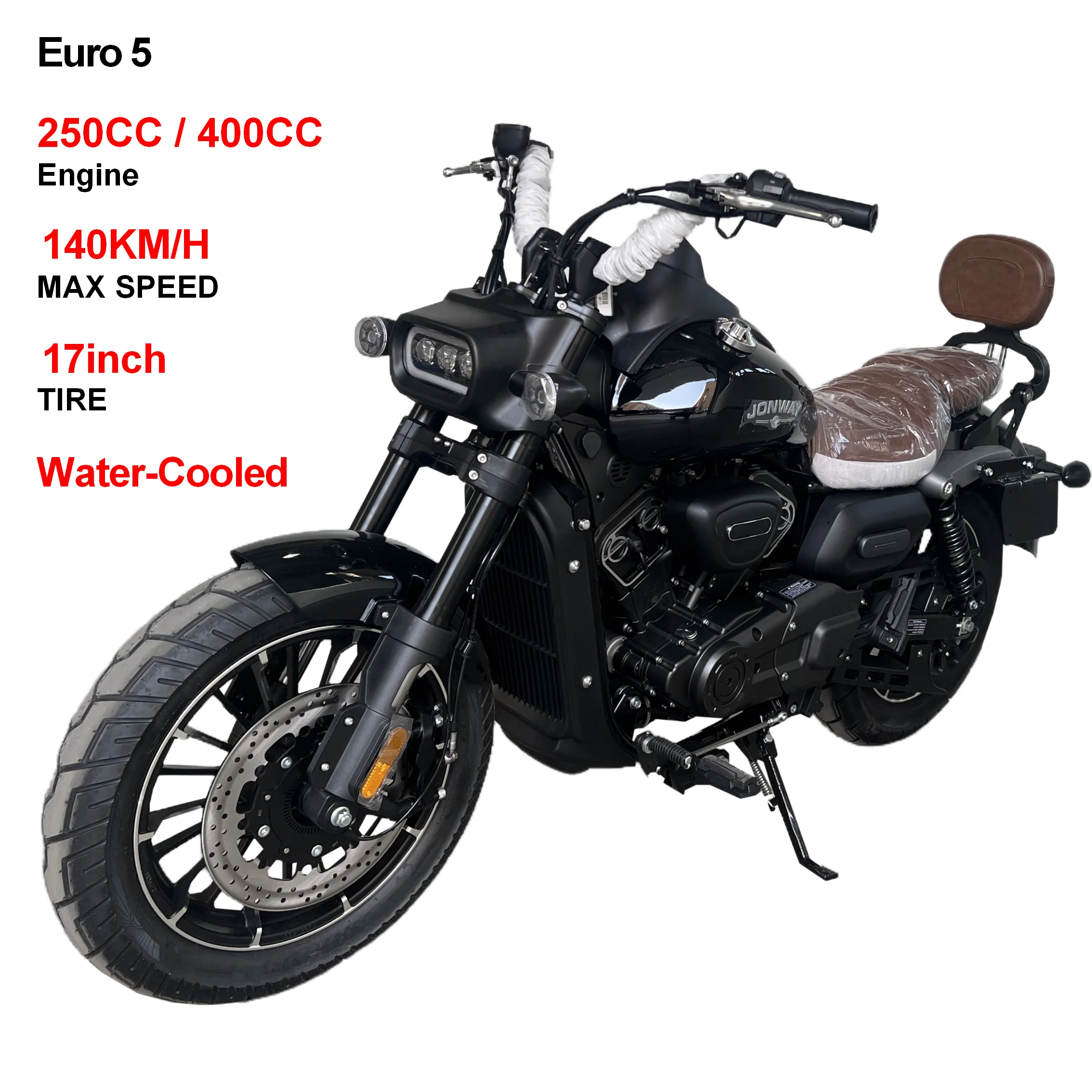 Сертифицированный EEC 250cc 400cc Ретро Классический газовый мотоцикл с водяным охлаждением винтажный круизер от китайского завода