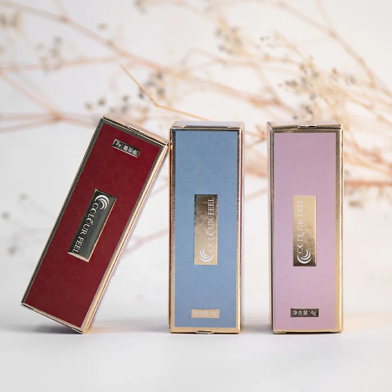 Factory Outlet Custom Eco Friendly Lips Gloss Cosmetic Cardboard Paper Box Packaging for Skincare Products