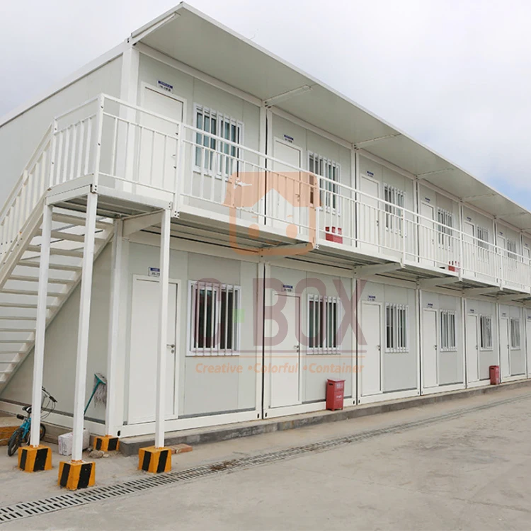 Hot-selling Cbox 20ft 40ft Prefabricated Duplex Movable Container Office Building Steel Structures Support Customizable