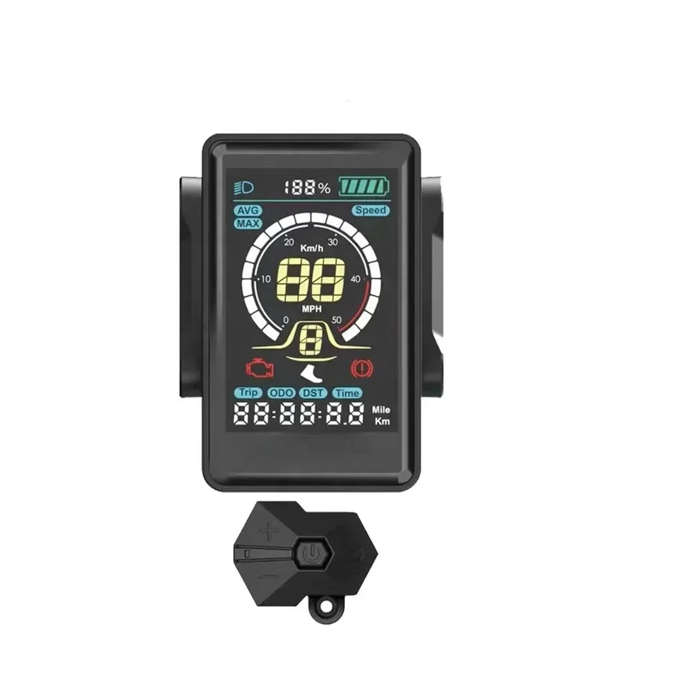Bafang E-bike HDMI Colour LCD Display 810S 24V 36V 48V 52V For BBS02B BBS01B BBSHD Bafang Mid Motor CAN Protocol 5PIN Female