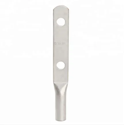 double hole 120mm Tinned copper LUG Gray 2 holes copper compression connect cable lug/cable termination lug