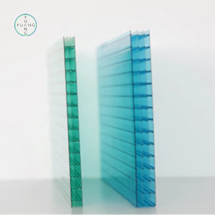 Lexan hollow 10mm greenhouse plastic polycarbonate sheet