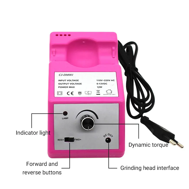Wholesale pet electric brushless medical bx03 dental electric nail polisher drill file set art