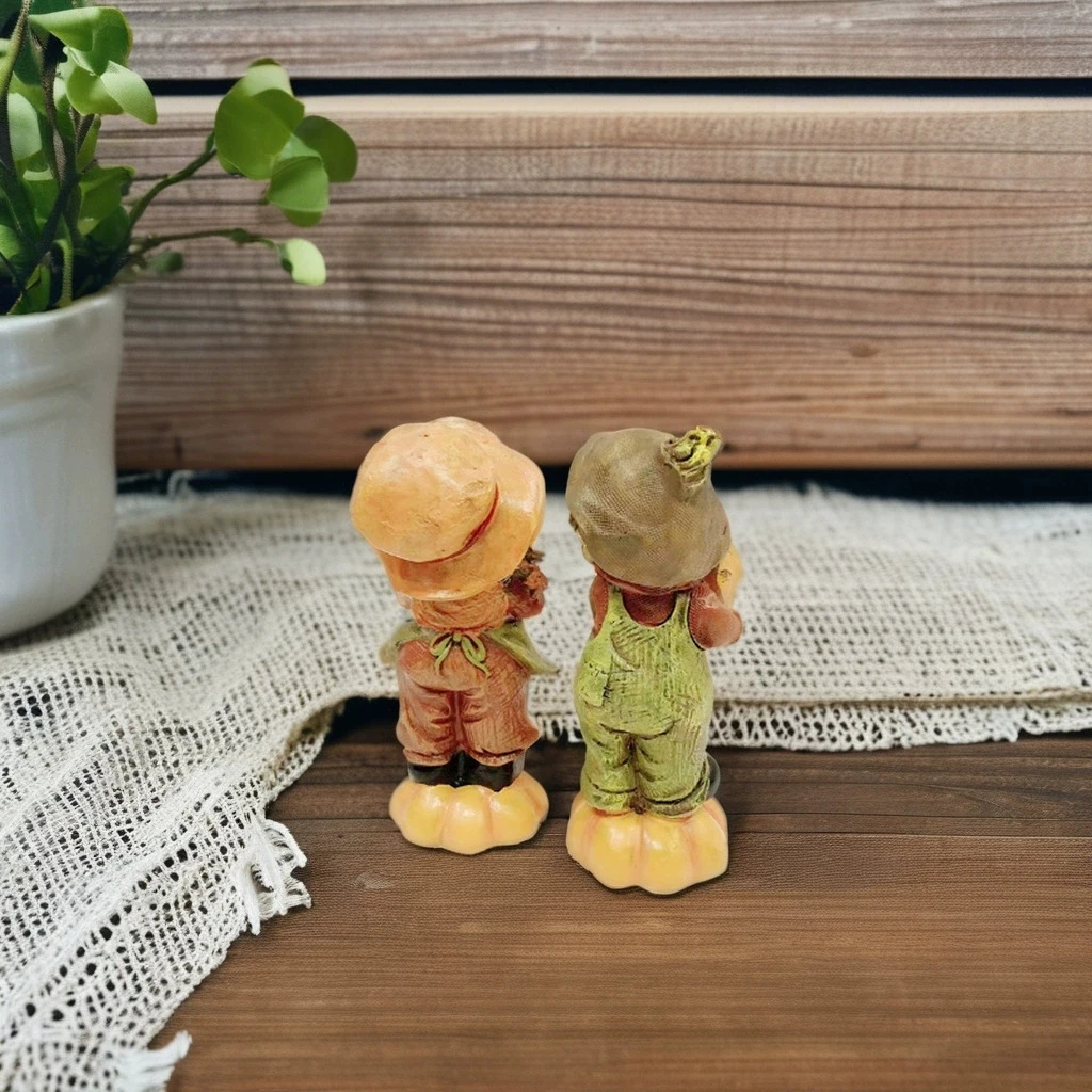 New Halloween Resin Crafts Pumpkin Small Stuff Home Decor Kids Pumpkin Craft Ornament Thanksgiving Harvest Decoration