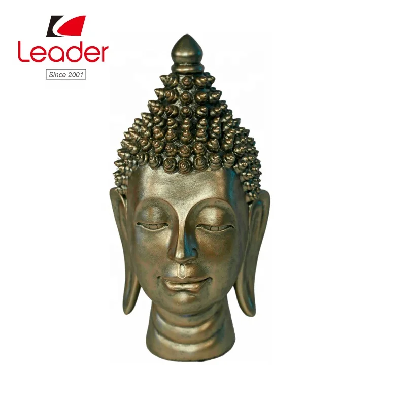 Stone Look Polyresin Praying Shaolin Monk Garden Statue Monk Buddha Statue
