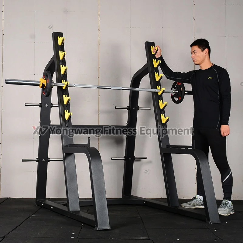 Fitness equipment Best price strength gym equipment plate loaded squat rack