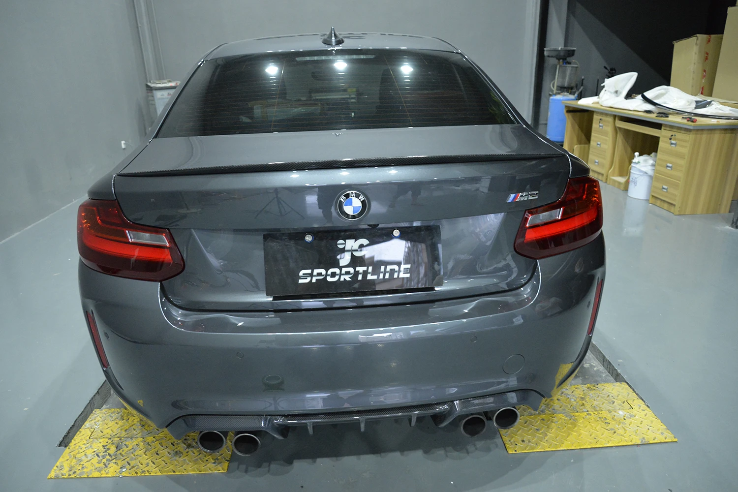 Carbon Fiber Rear Spoiler for BMW F87 M2 F22 M Sport Coupe 2-Door 201414-2017