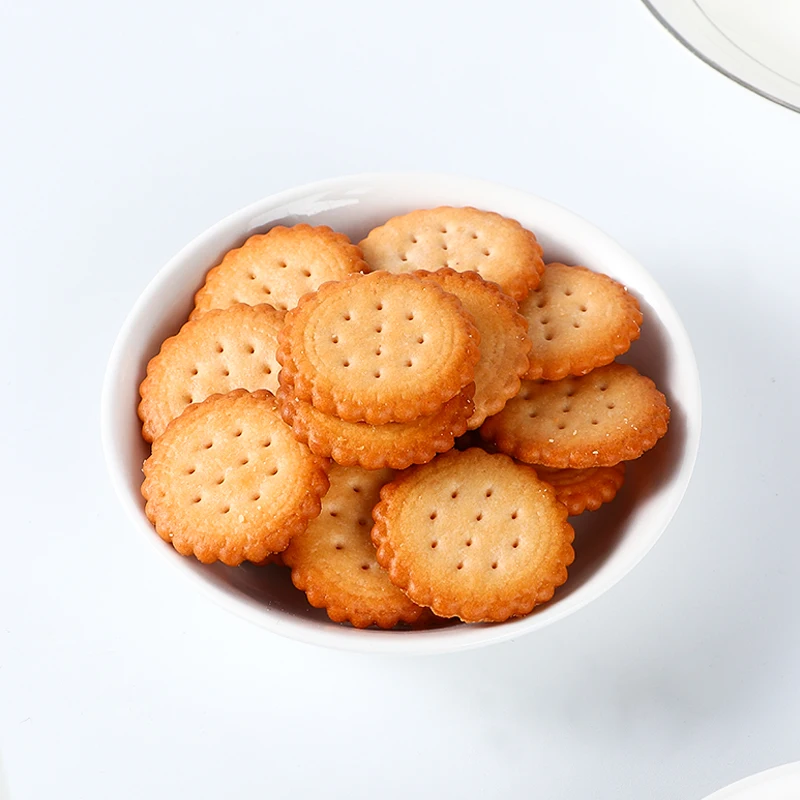 Китайские оптовые продажи, здоровые закуски, вкусная морская соль, японское круглое печенье-крекер