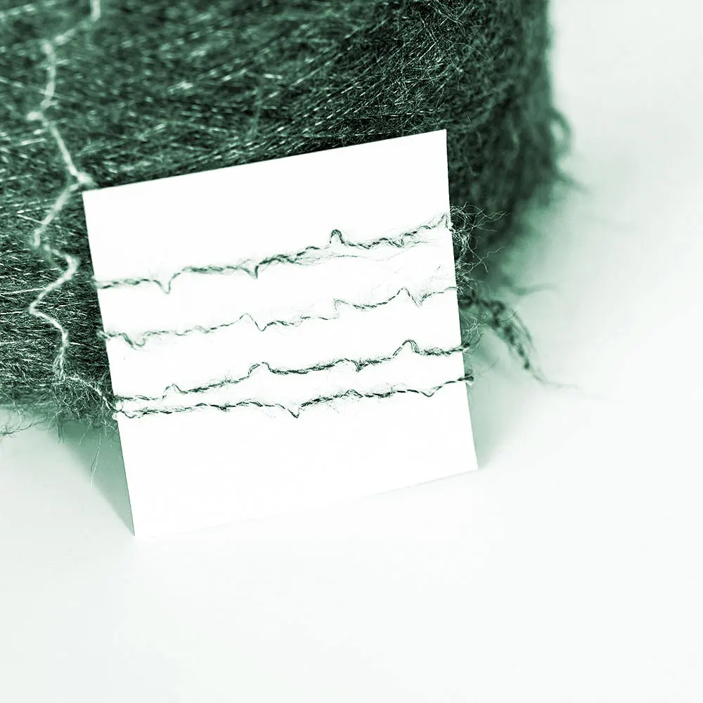 Free samples wool like yarn Acrylic spandex blend yarn made in China