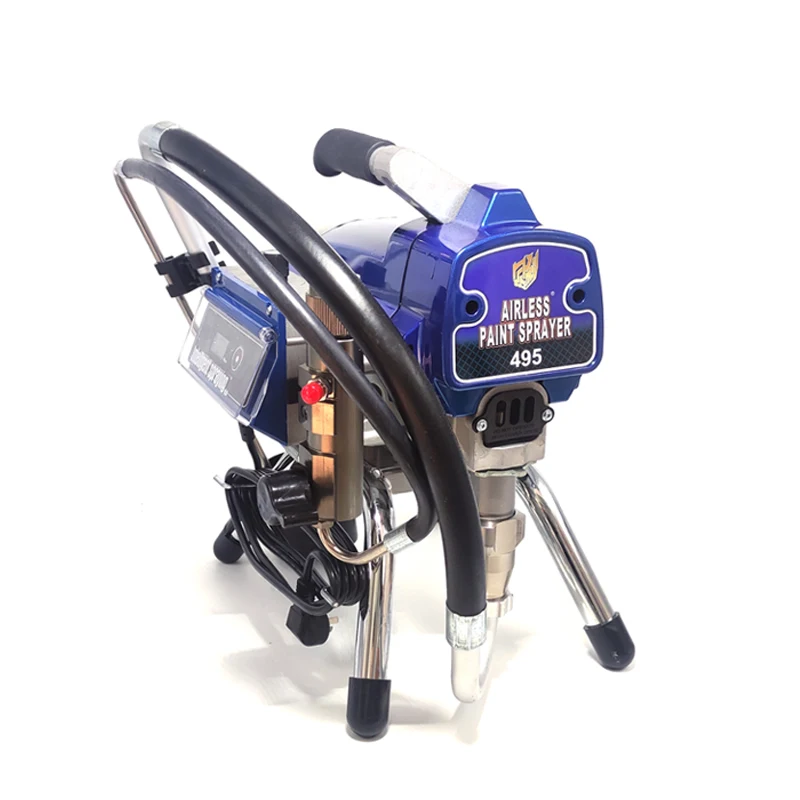 220v 50Hz 3300psi 495 Professional Airless Paint Sprayer with Piston Pump Spray Gun 517 523