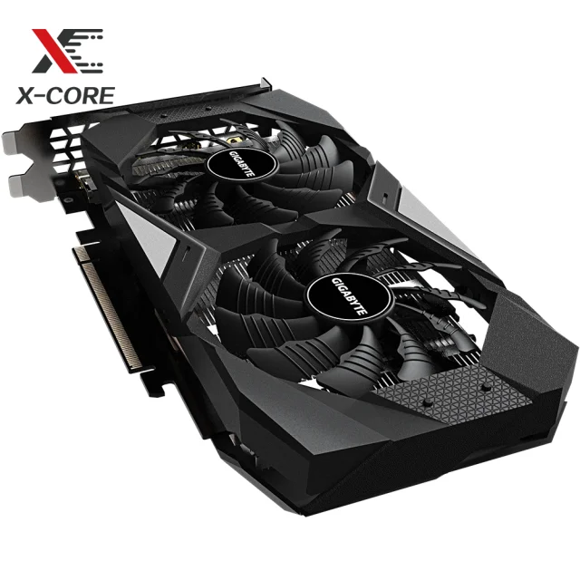FOR GIGABYTE For NVIDIA GeForce GTX 1660 Ti GAMING OC 6G WINDFORCE 3X Cooling System with Alternate Spinning Fans Graphics Card