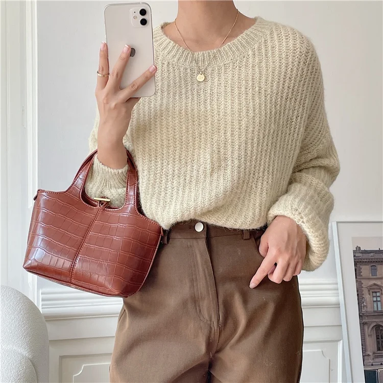 Classic PU Leather Handbags Women Luxury Alligator Crocodile Hand Bags New Design Famous Brands Lady Clutches Wristlet Handbags